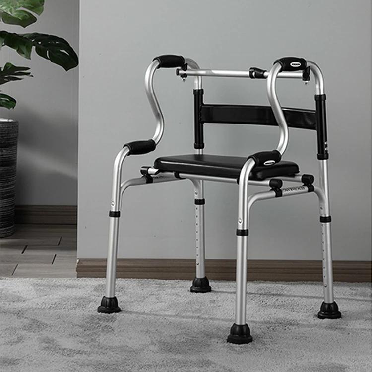 Bathroom commode adults assistive device backless walker shower chair 6