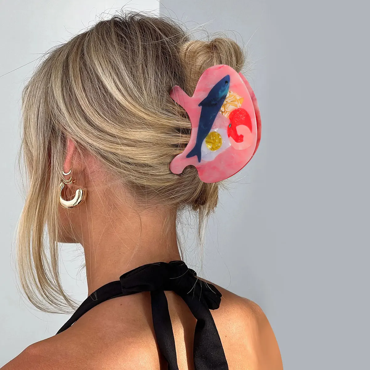 Fermaglio per capelli infermiera medica personalizzato_voghion.com
