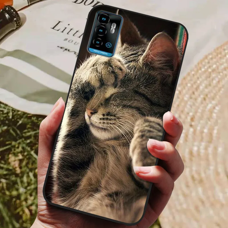 Fashion Soft Black Silicone Phone Cover - Elegant Bumper Coque s