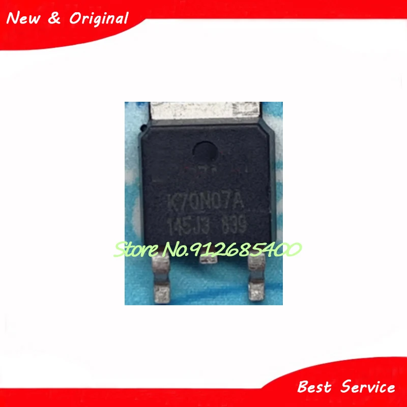 

10 шт./лот JMTK70N07A K70N07A 70V 70A TO-252 новая и оригинальная фотография