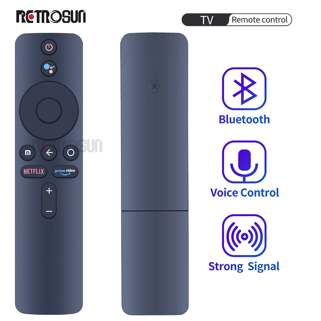 Nuovo Telecomando Voice Xmrm-006B Per Xiaomi Mi Tv Stick Box S Google Assistant Prime Video