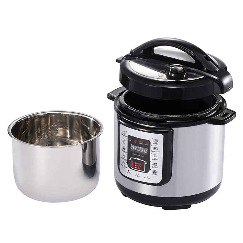 6L Multifunctional Cooking Time Preset Programmable Multifunctional Digital Pressure Cooker