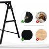 Heavy Duty 660 LBS Wooden Swing Frame with Extra Bottom Connection Board, Upgraded A-Frame Porch Swing Bench Stand 2