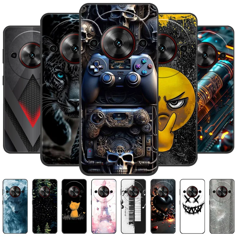 Stylish Shockproof Soft Silicone TPU Phone Case with Unique Design