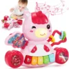 Baby Toys Boys Girls Activity Early Learning Educational Toys Unicorn Musical Light Infant Piano Toys Music Instrument Gift 1