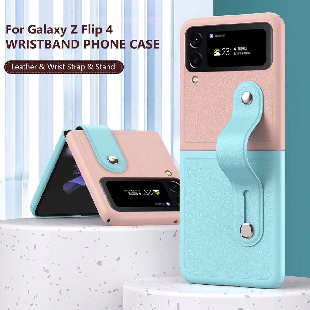 Samsung Galaxy Z Flip 4 Phone Case Samsung Flip Phone Leather Case