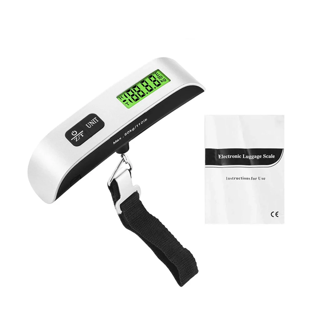 

Fishing Scale 50KG LCD Digital Weight Hanging Luggage Weighing Suitcase
