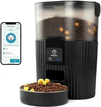Automatic Cat Feeder WiFi Pet Feeder for cat/Dog Compatible with Alexa&Echo 15 Cup Timed Cat Food Dispenserup to10 Meals Per Day 1
