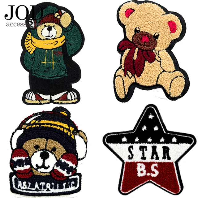 Buy Explore Our Collection of Towel Bear Plush Embroidered Bear Patch Stickers for Clothing, Hoodies, and Accessories. Elevate your style with high-quality Embroidery Hand Sewing Patches Online All Embroidery Patches