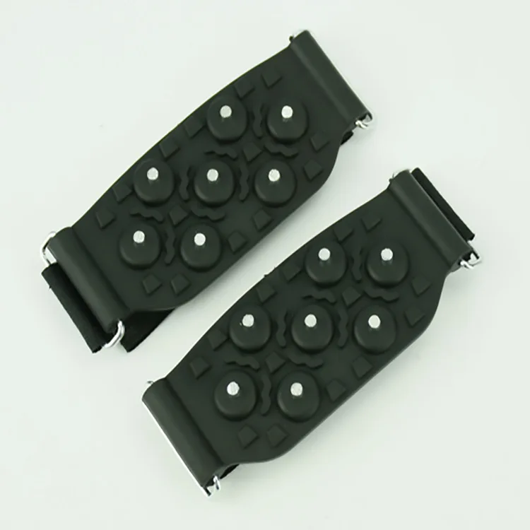 Anti-Skid Grip Pads - Heavy-Duty High-Density Rubber for /Boots, Portable & Hand-Washable Winter Traction for Rock Climbing