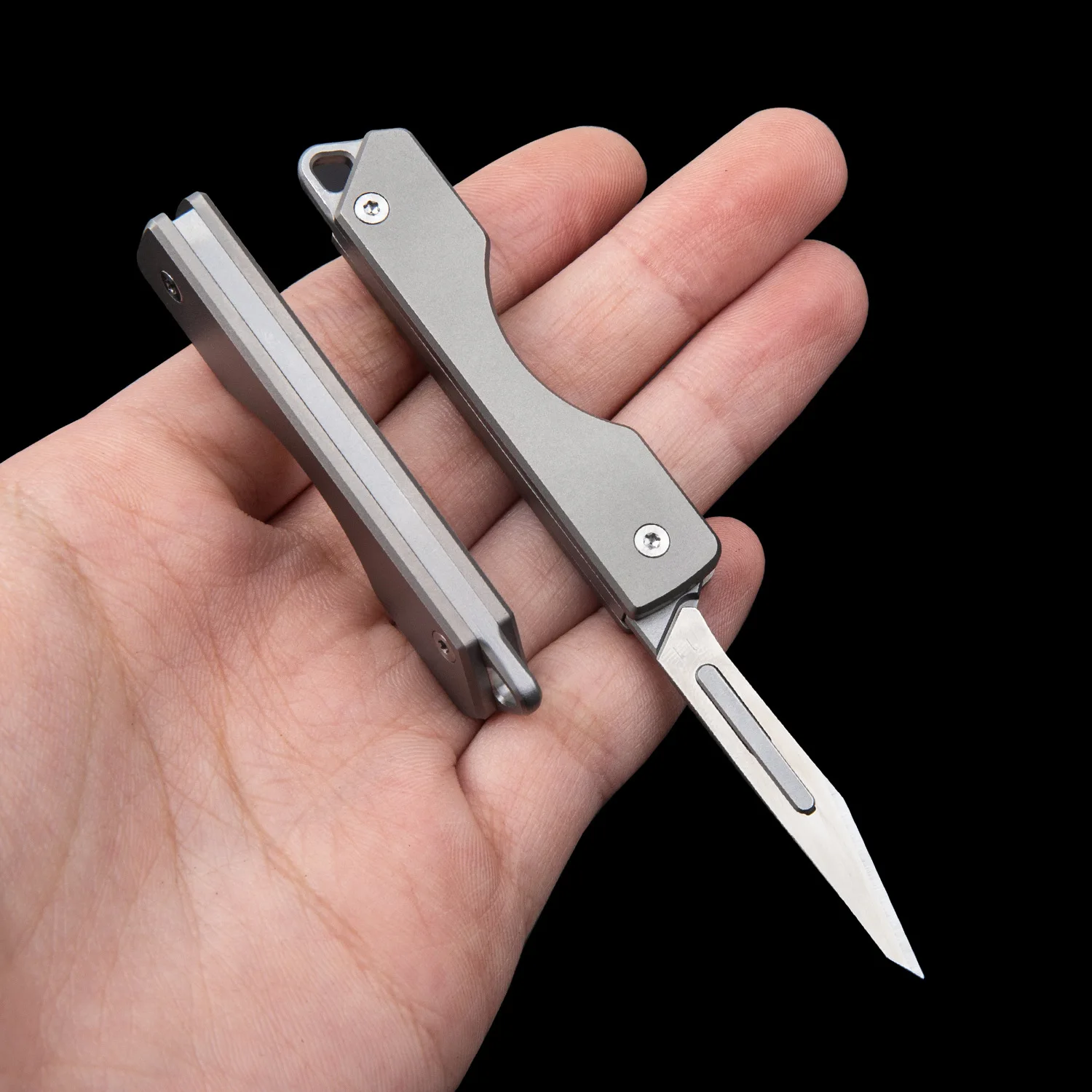 Mini Utility Knife ABS Handle Folding Scalpel EDC Quick Open Emergency Medical  Knife Keychain Unpacking Pocket Knife Box Cutter