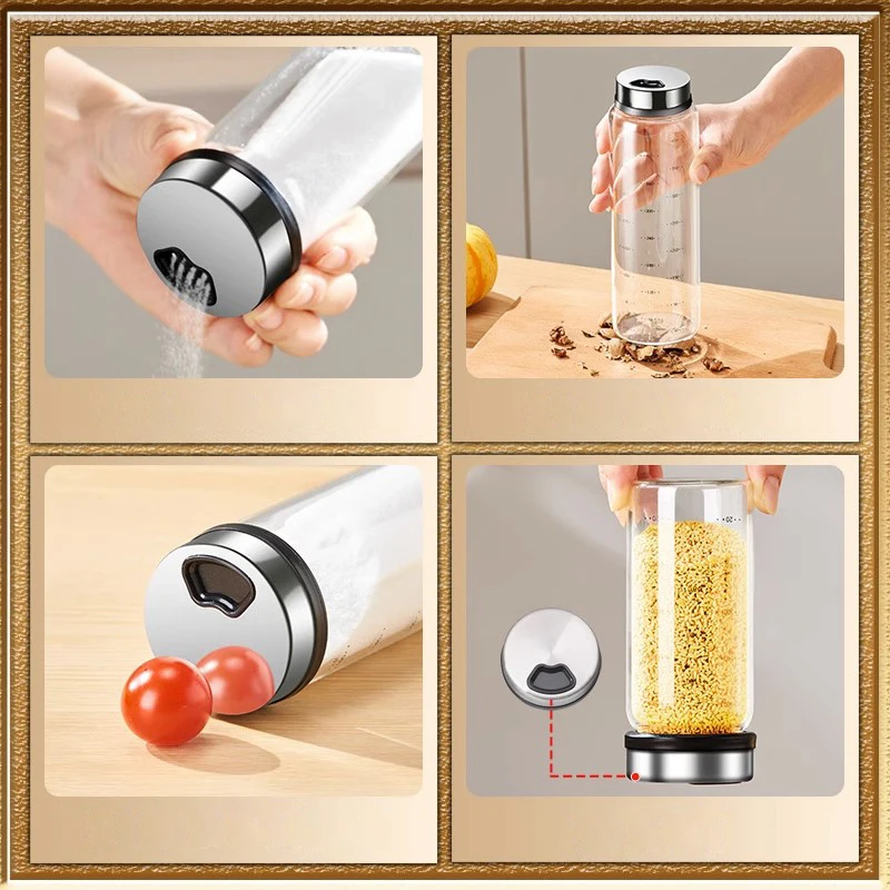 Seasoning Jar 200ML/500ML High Borosilicate Glass