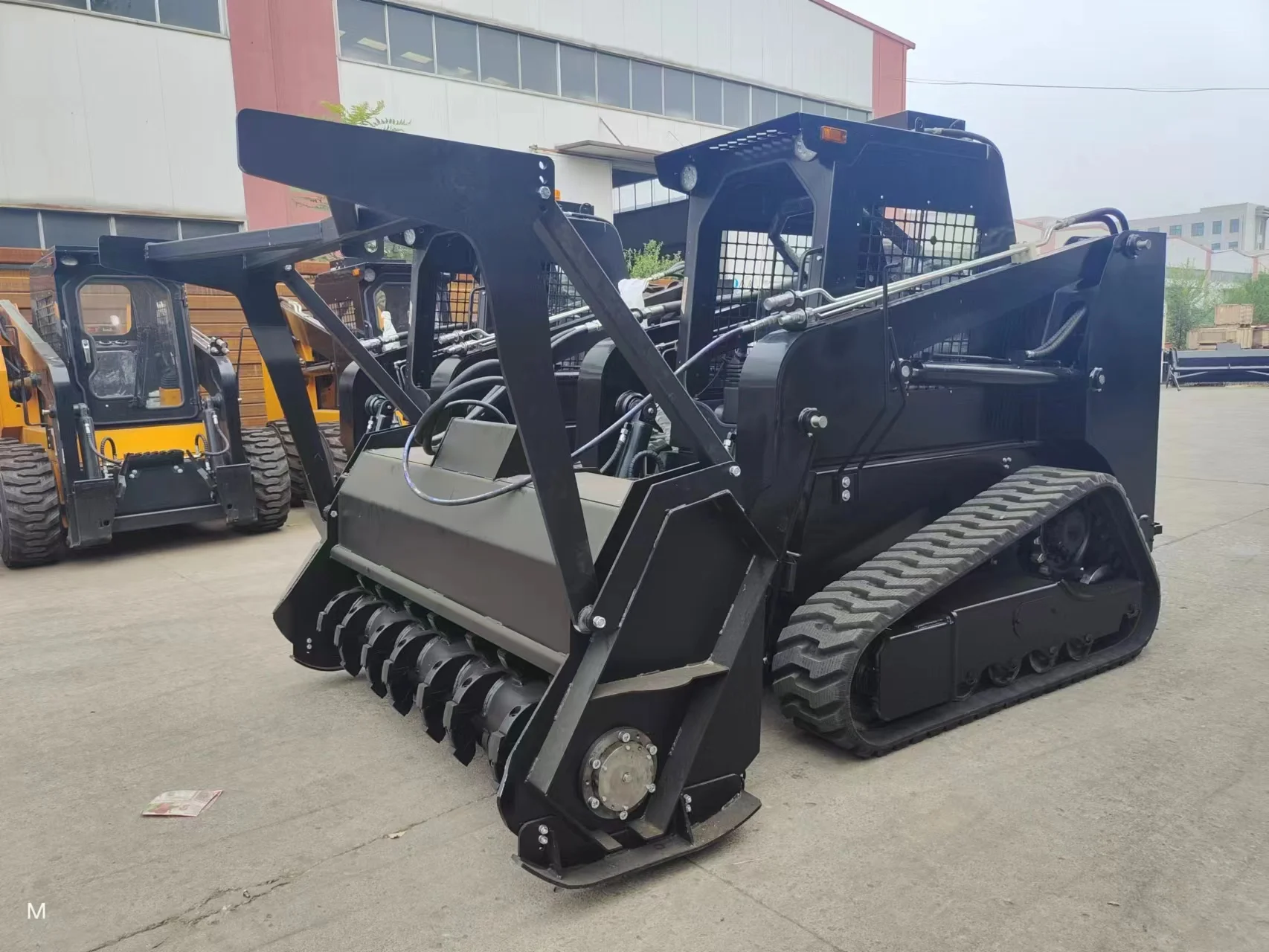 Forestry Mini Skid Steer Mulcher Mower Machine 46 60 72 84, 56 OFF