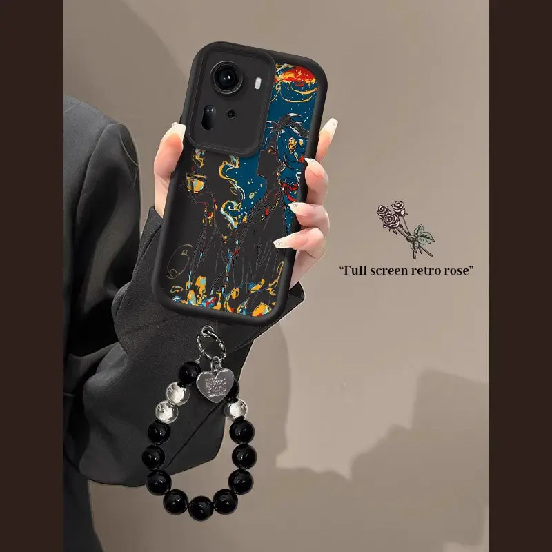 Beautiful Totem Sky Eye Bracelet Phone Case - Elegant and Protective Design