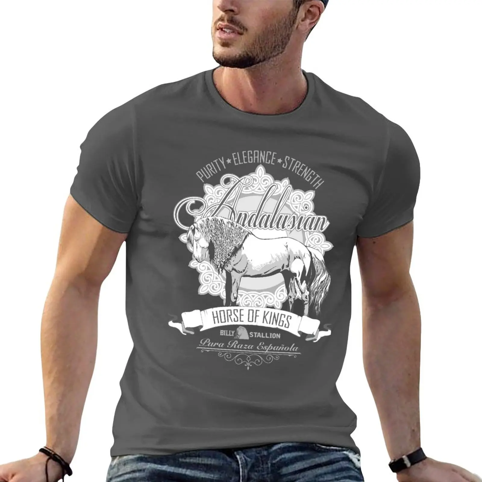

New Andalusian T-Shirt summer clothes summer top Men's t-shirt
