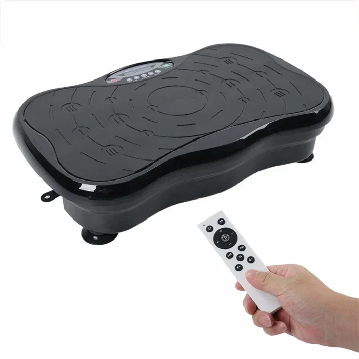 Exercise Machine Slim Whole Body Vibration Platform With Rope Remote Control Button 1-999 Level