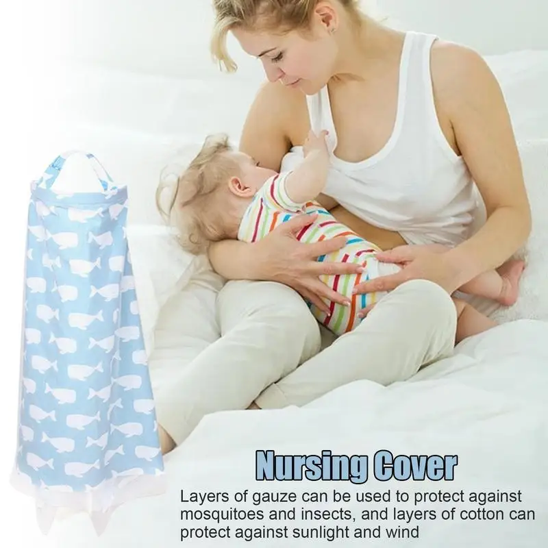 Breathable Breastfeeding Cover Baby Feeding Nursing Covers Adjustable Nursing Apron Outdoor Privacy Cover Mother Cloth
