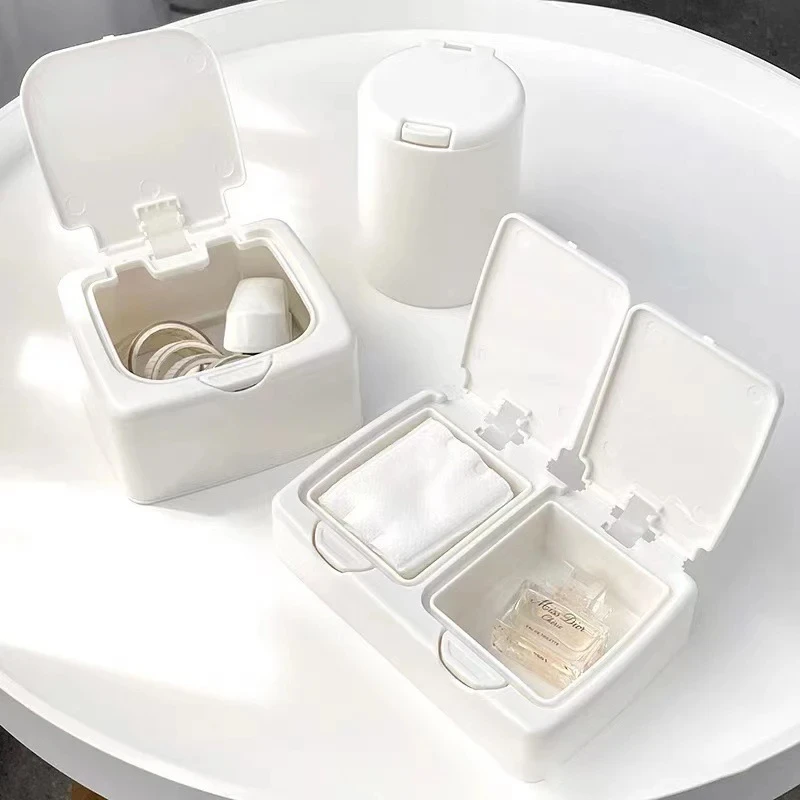 Pop-up Small Card Storage Box Classification Drawer Desktop Organizer Box Ins Photocard Holder Dustproof Jewelry Container 1