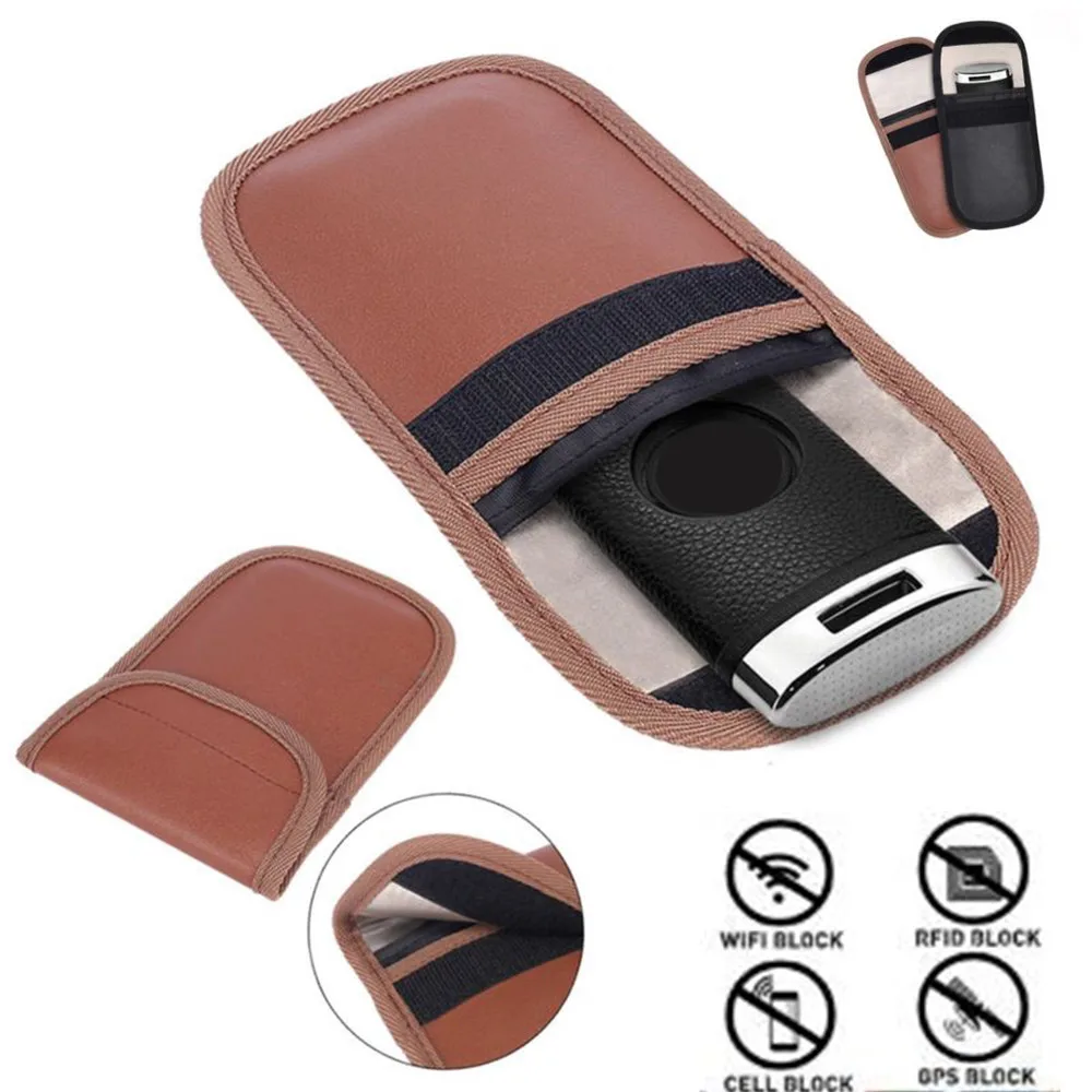 Premium Anti-Theft Signal Blocking Pouch for Privacy Protection (Set of 2)