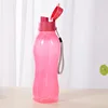 800ML Bottle Plastic Water Bottle Portable Outdoor Sports Water Cup Large Capacity Solid Color Space Cup Plastic Drinkware 3