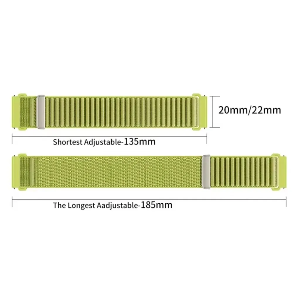 Nylon Loop Watch Strap in Multiple Sizes - Versatile and Durable Replacement Band