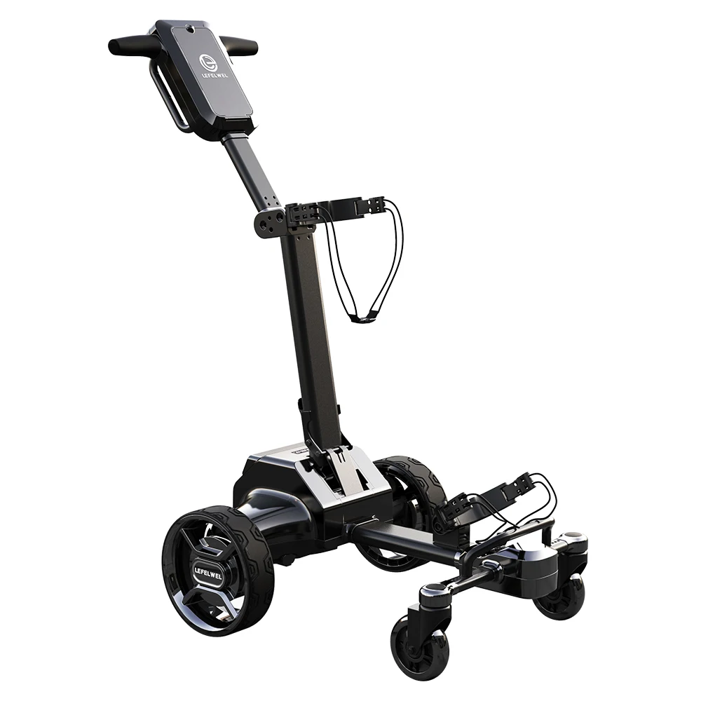 Cheapest Price Follow Me Follow up Golf Cart With Bag Support Customize Golf Trolley Caddy