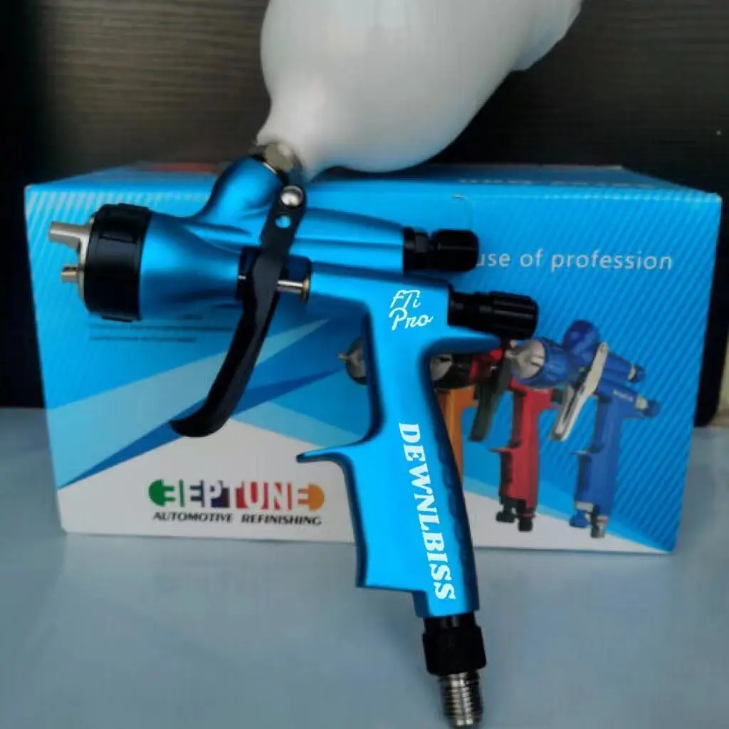 

Paint 600ml Devwblss Neptune Blue 110B 1.3mm Nozzle Professional Spray Gun Cars（Quick delivery）