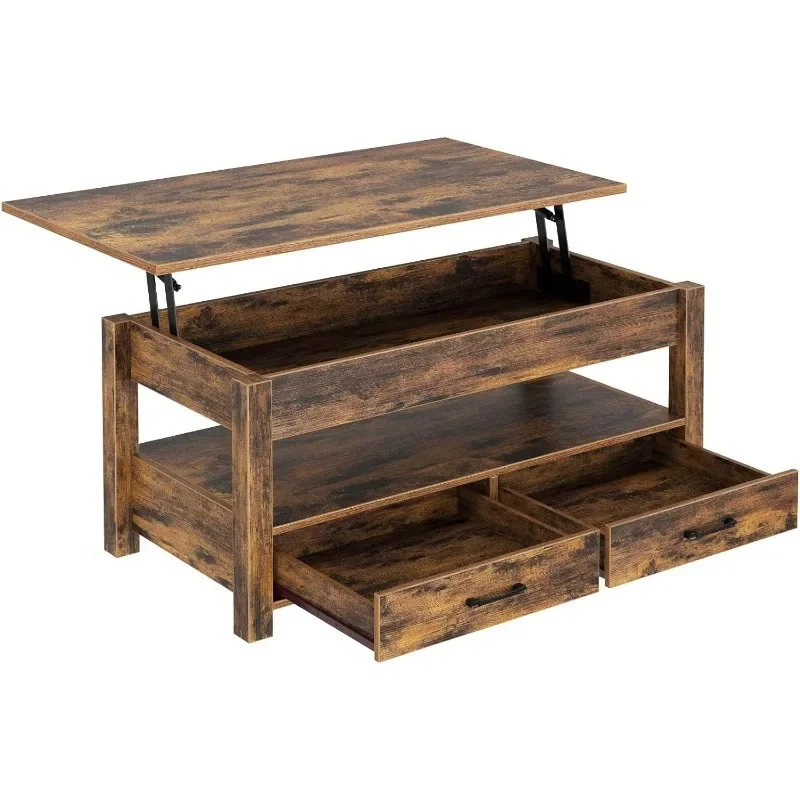 Rolanstar-Coffee-Table-Lift-Top-Coffee-Table-with-Drawers-and-Hidden ...