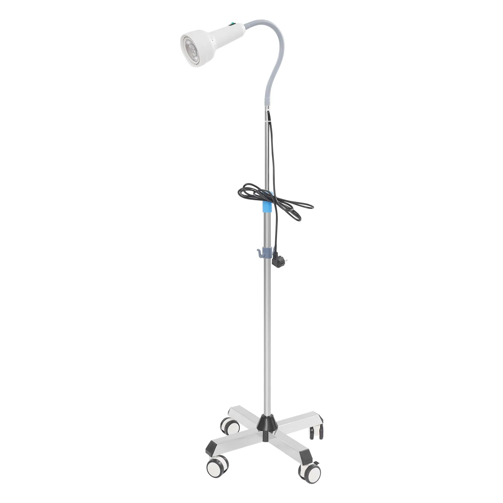 30W Dental LED Examination Light 65000 LUX 360° Flexible Hospital Use Operating Lamp Height Adjustable for Equipment Lab