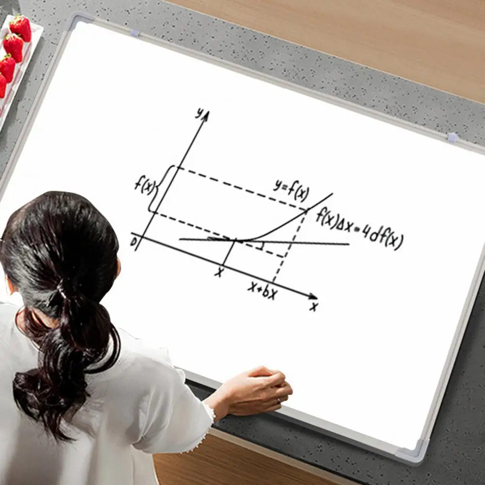 Magnetic Whiteboard Set Magnetic Whiteboard Chalkboard Wall Kit for Office Teaching Wear-resistant Display for Organization