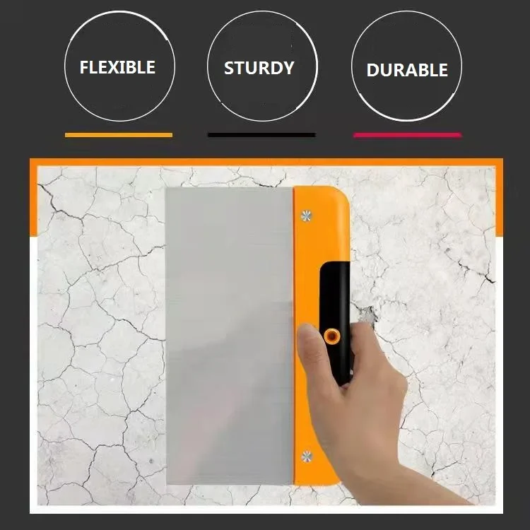 4/6/8Inch Stainless Steel Putty Knife Paint Tool Plaster Shovel Filling Spatula Putty Scraper 1pc for Wall Decoration Hand Tools