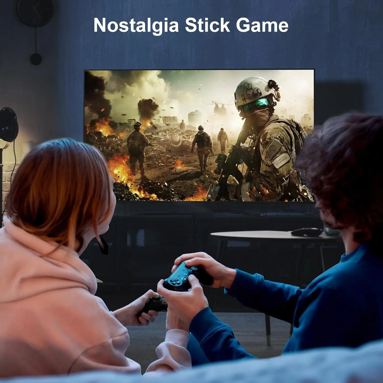 Game Stick 4K HD Video Console 2.4G Double Wireless Controller For PS1/FC/GB/GBA Retro TV Dendy Game Console 20000+ Games Sticks
