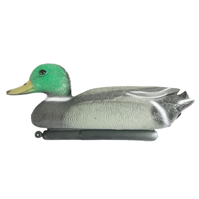 Señuelo Flotante De Pato Macho Realista Para Caza – Plástico Resistente De Impacto – Tamaño 36x15x15 Cm – También Para Fotografía De Fauna