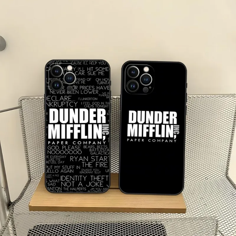 The Office Tv Show Custodia Per Telefono Per Iphone 11 Pro Max 12 Mini 13 14 X Xr Xs 6 6S 8 7 Plus Cover Posteriore Morbida In Silicone