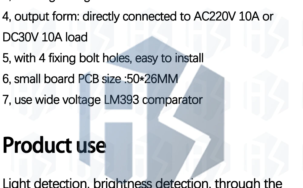 1 ~ 10PCS EGBO 5V Licht Photoswitch Sensor Schalter LDR Fotowiderstand Relais Modul Licht Erkennung Lichtempfindliche Sensor bord – Detail 4