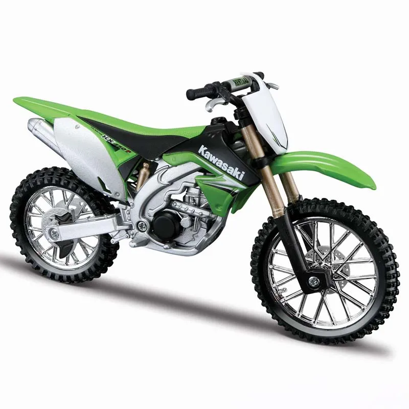 Bburago 1:18 Kawasaki KX 450F Die Cast Vehicles Collectible Motorcycle Model Toys 2