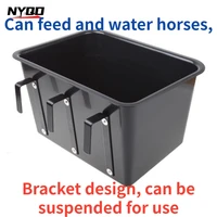 Horse Feed Bucket Are Made of Thickened Plastic Which Is Temperature Resistant Sturdy Durable and Has A Large Capacity 1
