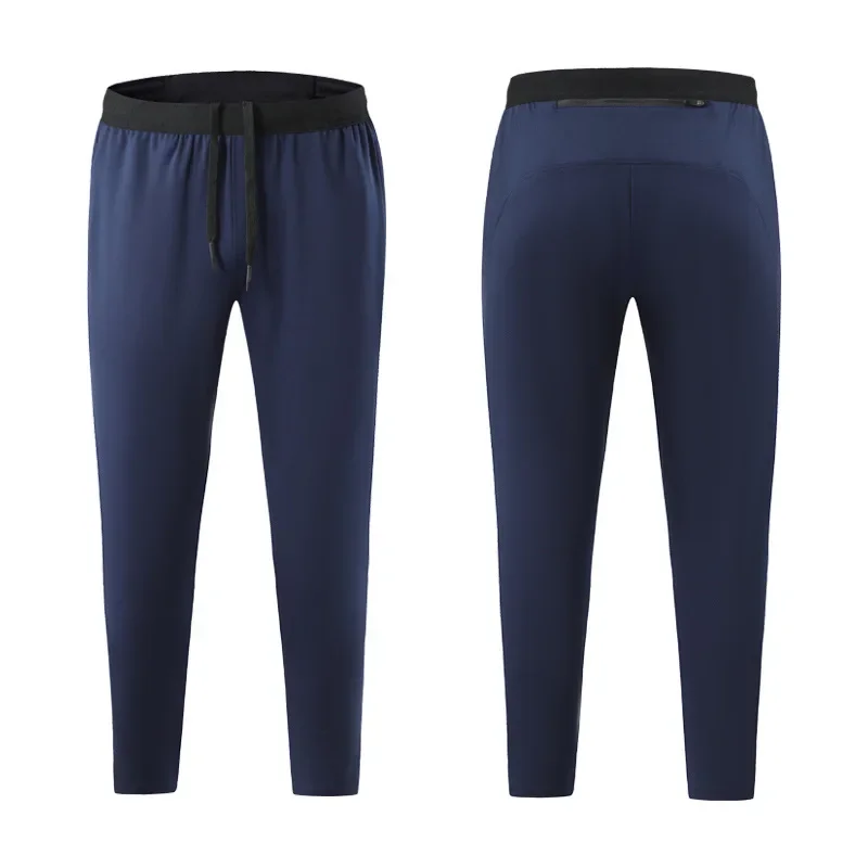 Winter Autumn Running Pants Men Sweatpants Sports Joggers Loose Fleece Warm Fitness Quick Dry Sportswear Training Waist Pocket