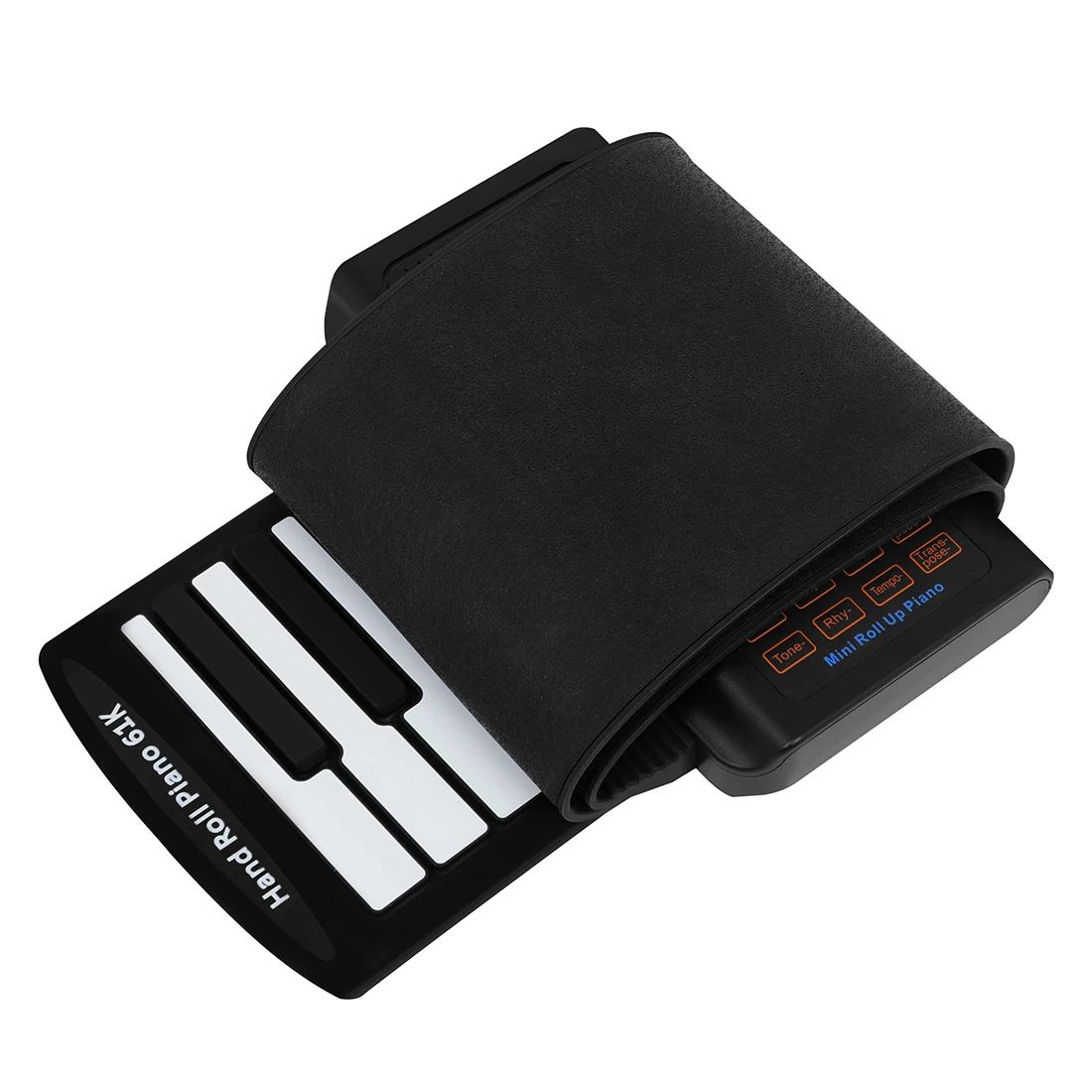 Electronic Musical Instrument Midi Control Keyboard EP-15 Portable Foldable Hand Roll Up Piano 61 Keys