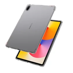 Transparent TPU Anti-Drop Protective Case for 11-Inch Tablets - Soft Cover with Airbag Cushioning (Clear)