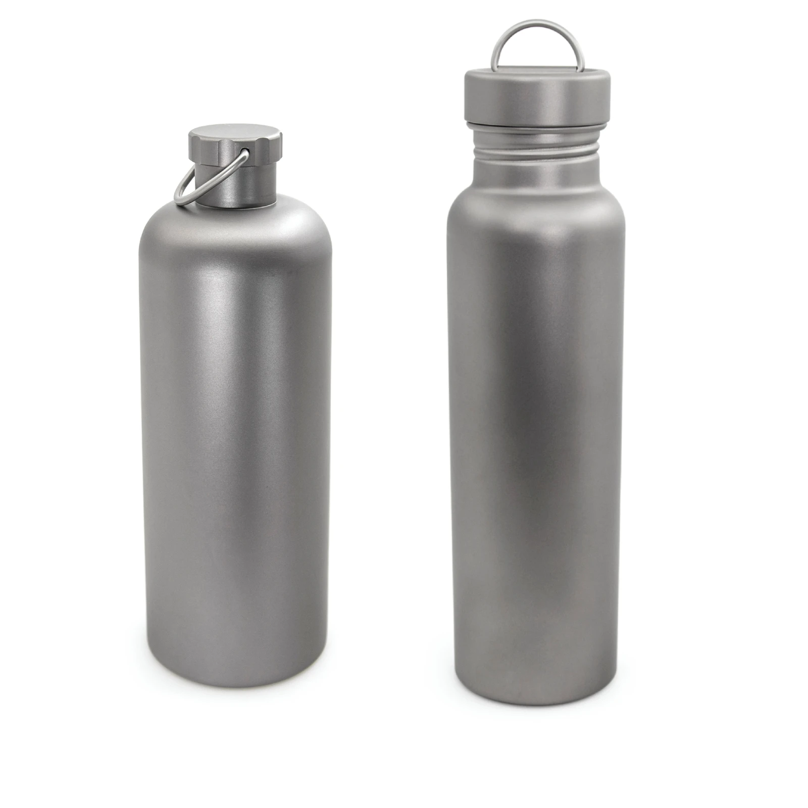 

Titanium Water Bottle 600ml/800ml Light Weight for Outdoor Camping Water Bottle