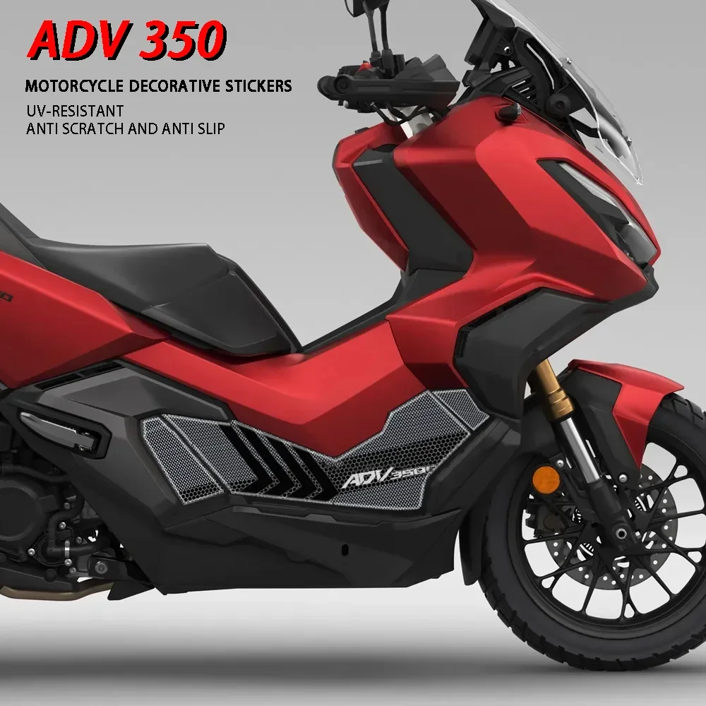 

Для HONDA ADV 350 ADV350 2022 2023 водостойкая наклейка на Корпус мотоцикла Наклейка 3D эпоксидная наклейка Нескользящая декоративная наклейка