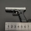 Hot Semi-alloy 1:3 Pistol Model Metal Mini G17 Toy Gun Detachable DIY Keychain Pendant Ornaments Children's Toy 4