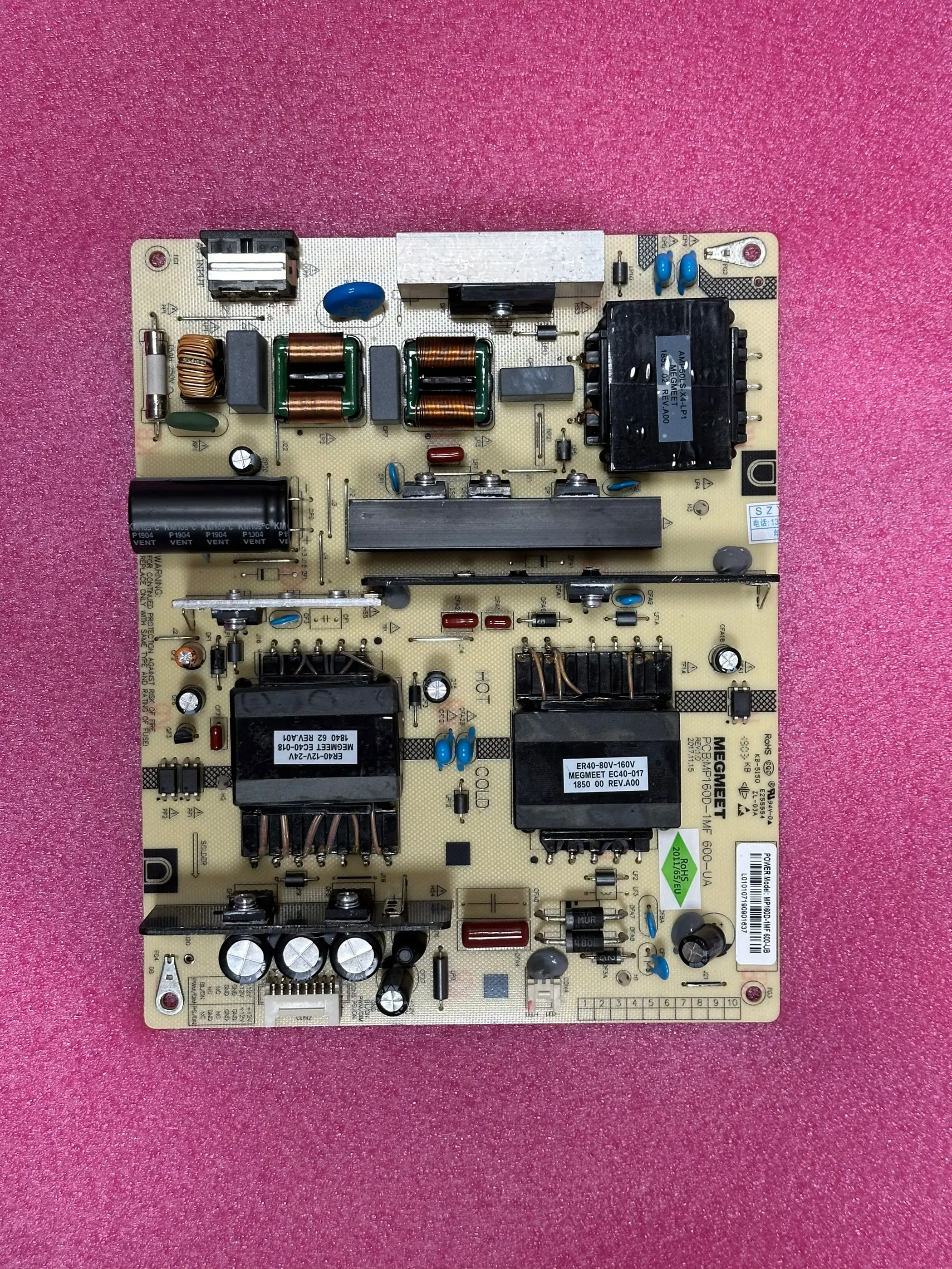오리지널 전원 공급 보드, 58DP600, 58A5U, 58D2P, MP160D-1MF 600-UA
