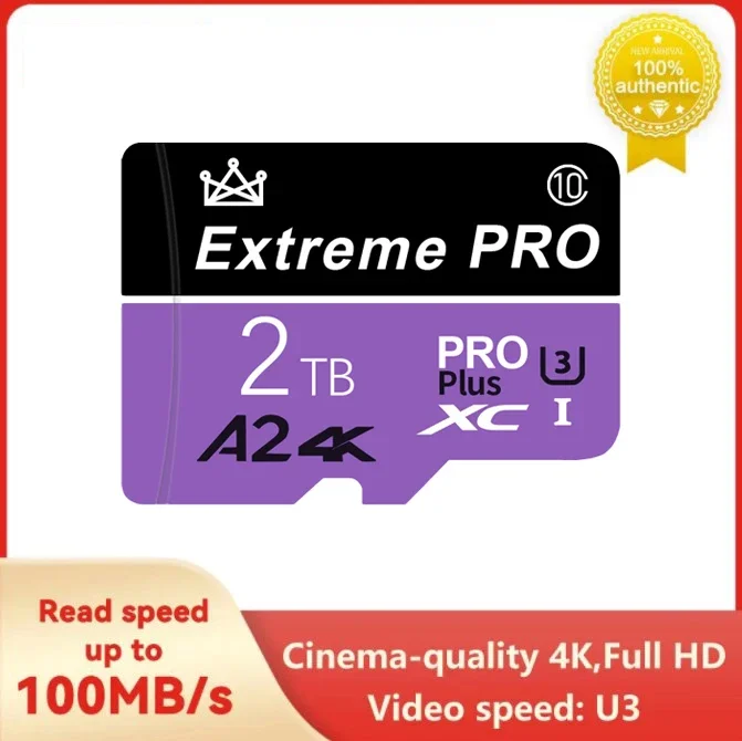 Extreme Pro Flash Card 128Gb Micro Tf Sd Card Uhs-I U3 V30 Tf Card 2Tb 1Tb Scheda Di Memoria Con Adattatore Gratuito Per Fotocamera Dji Phone