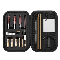 Deluxe Universal Gun Cleaning Kit with Brushes and Tools (Bronze fittings)