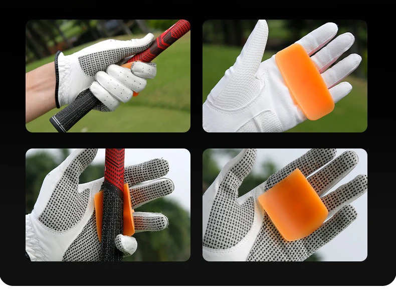 Golf Magic Tape Golf Beginner Alignment Silicone Magic Stick Golf Grip Friction Stickers Golf Swing Trainer Accessories