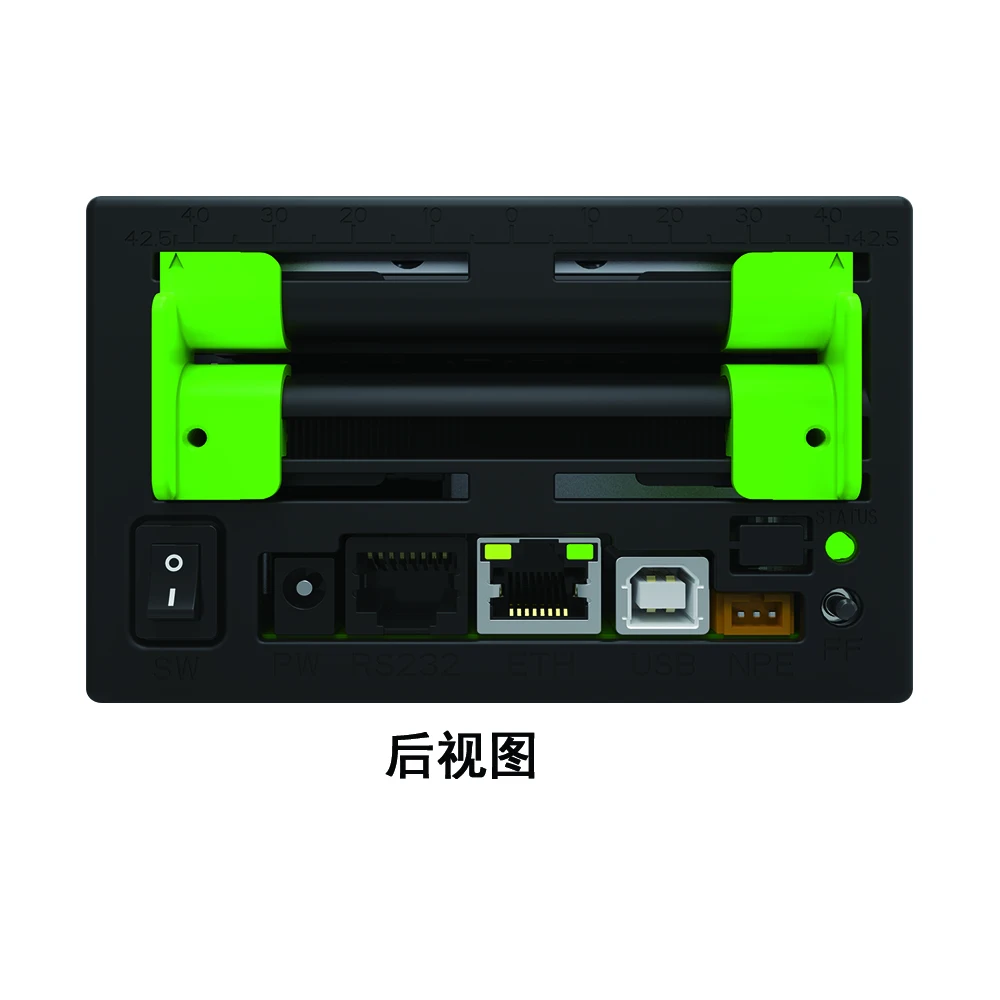 HSPOS 열전사 키오스크 프린터, 비행 티켓 포장 티켓 프린터용, USB RS232 LAN 연결, 80mm, 신제품