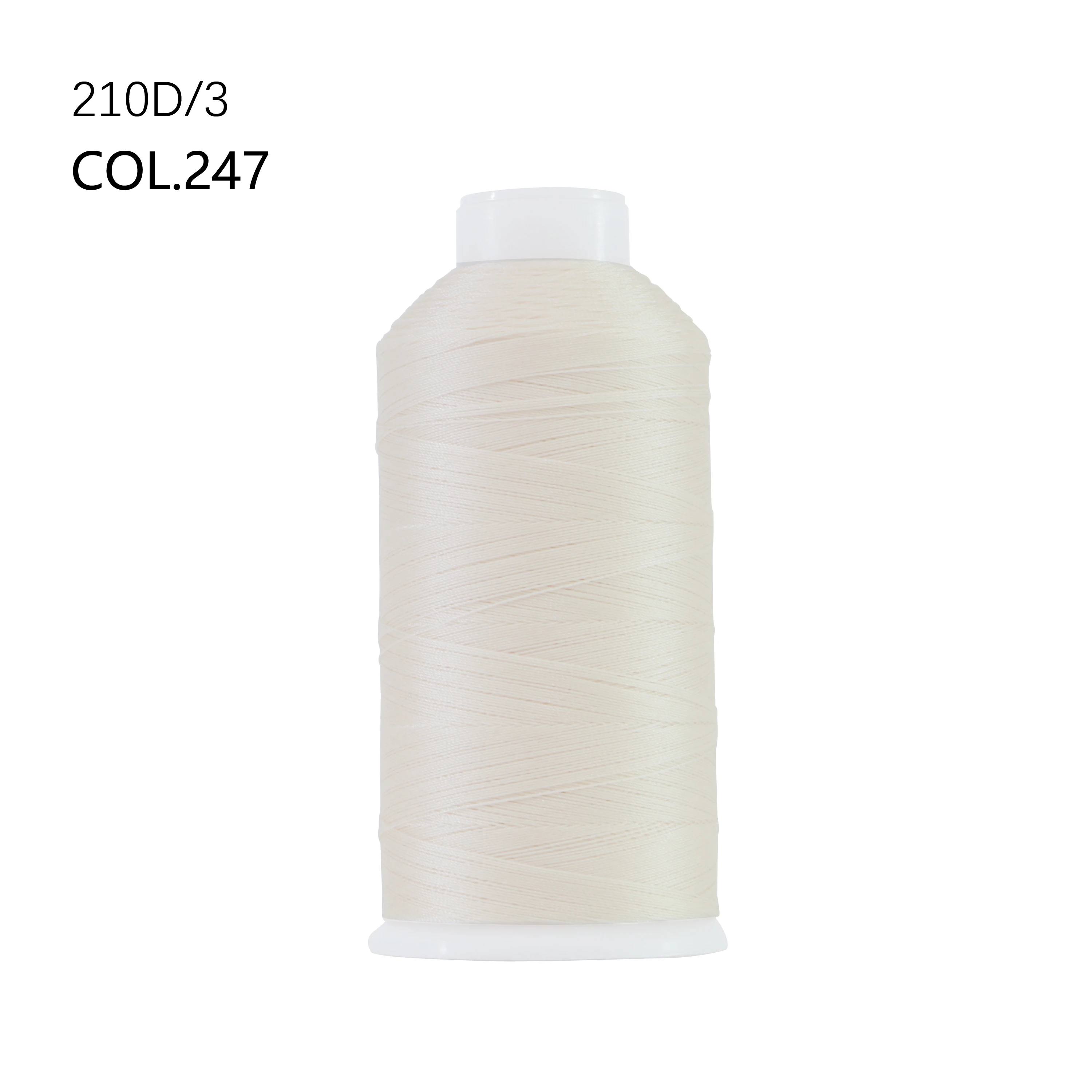 Heavy Duty Nylon Bonded Thread for Leather, Upholstery, Shoes, and Canvas Sewing - 1500 Meters, 0.3MM Thickness