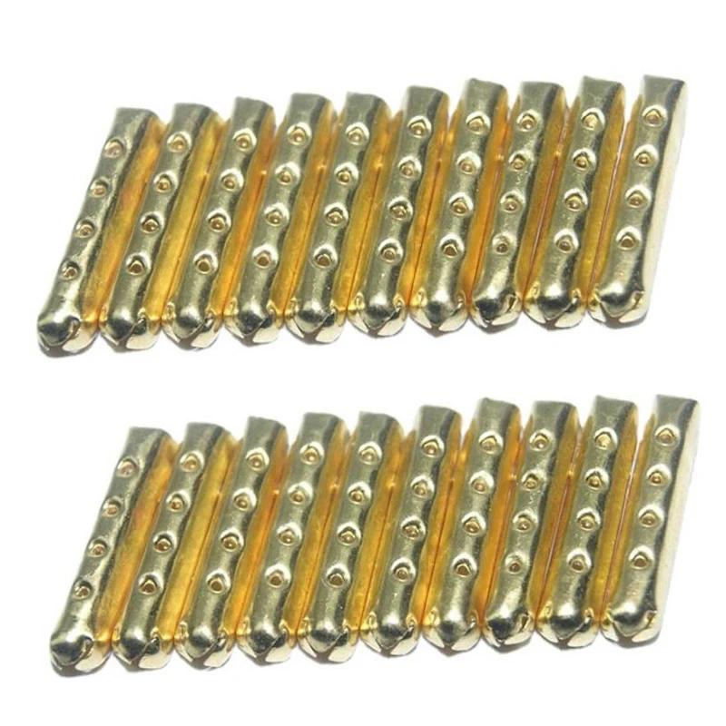 20/60PCS Shoelace Head Aglets DIY Shoelaces Repair Shoe Lace Tips Replacement End Shoes Rope Head Rope Tail Clamp Bullet shoelace buckles,shoe protector tips